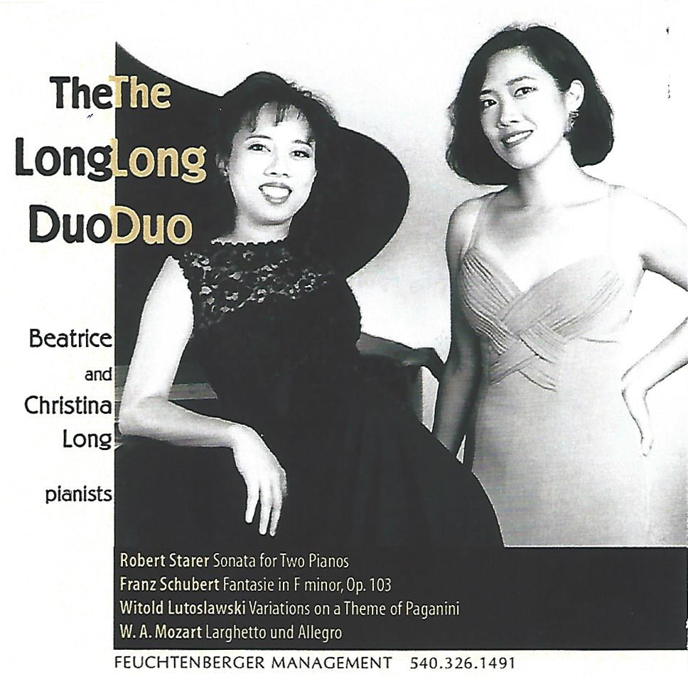 Long Duo pianists, masterpieces for duo